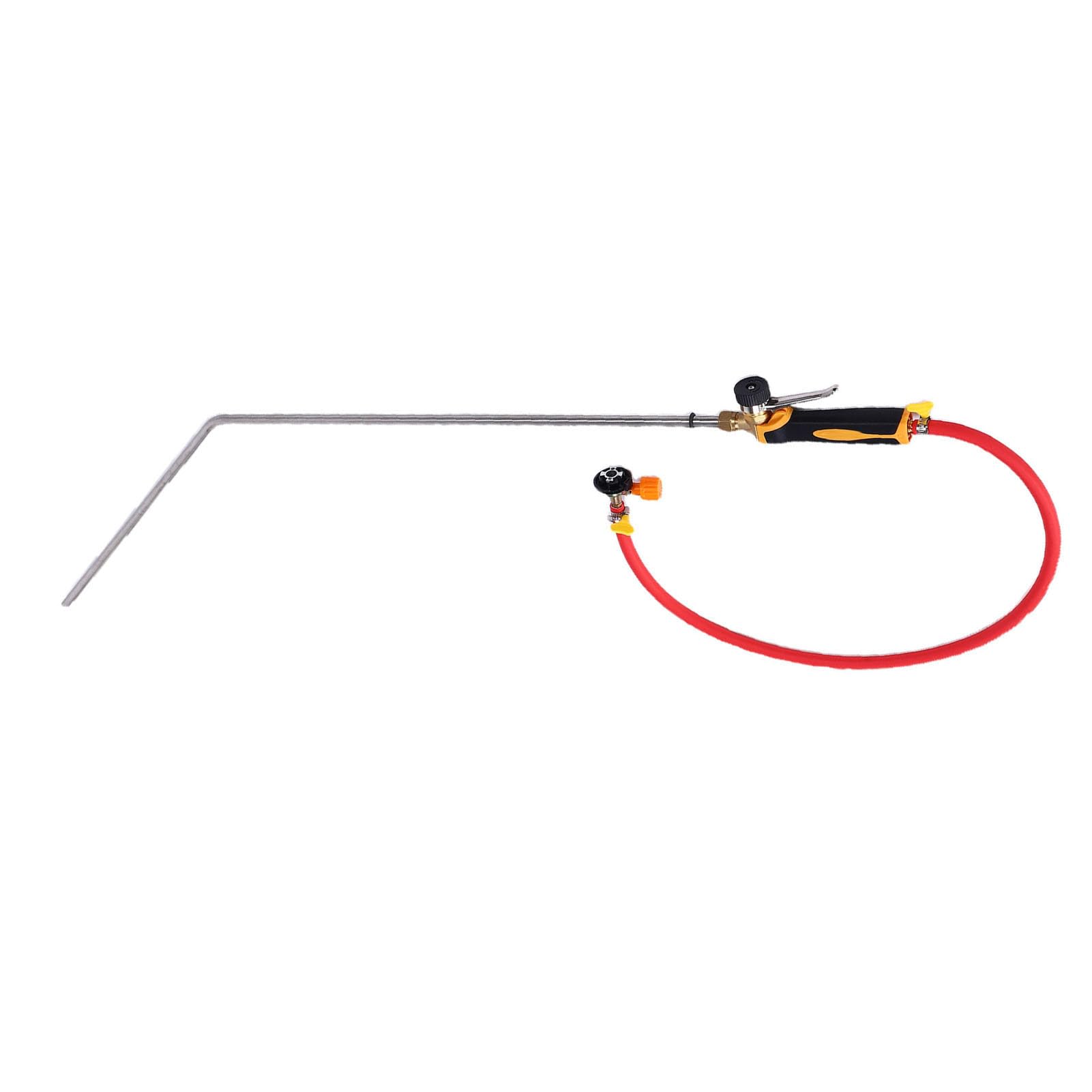 GLOGLOW Artykuły do ​​pielęgnacji Zwierząt Gospodarskich Palnik Gazowy Wygięta Różdżka 96 Cm Rura 8 Mm Uchwyt Silikonowy Ciśnienie 40 Kg dla Gospodarstw Mlecznych Pielęgnacja Wymion Bydła