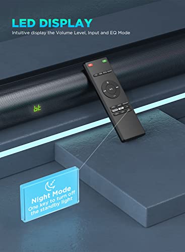 XQDDirect 2.0 Barra Soundbar per TV, Soundbar