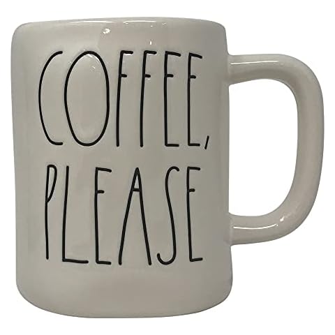Rae Dunn Ceramic Coffee/Tea Mugs (Coffee, Please) Cover