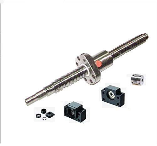 Billes RM120 anti contrecoup 450mm 550mm et paliers BK10 BF10 pour guidage lineaire rigide