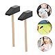 Toyvian 5St Kleiner Holzhammer Mini-Holzhammer DIY Holzhammer-Set Kinderspielzeug Holz Bastelset Kinderspielzeughammer Mini-Holzhämmer Holzhausbausteine Kinderhammer