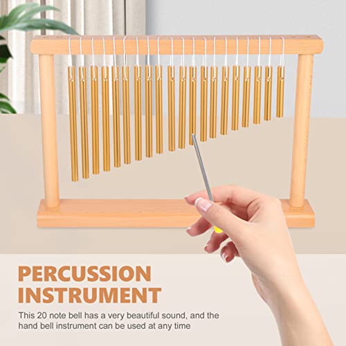 Vaguelly 1 Set 20- Notitie Tabeltafel Top Bar Chime Wind Chime 20 Staven Instrument Percussie Met - Image 5