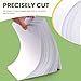 Dickes Druckerpapier A4,80 Stück Weiß Kartonpapier A4,180 g/m2, Dickes Papier zum Drucken