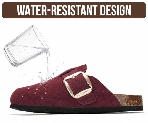 Image of 100% Genuine Leather Clogs for Women Footwear - Fall Shoes for Women