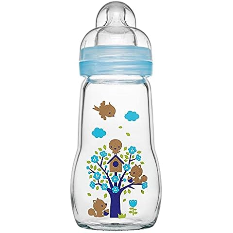 MAM Feel Good Glass Baby Bottle 260 ml Cover