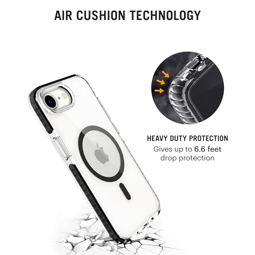 Image of DailyObjects Stride Clear Phone Case Compatible with iPhone 17e | Slim | Durable | Transparent Protection