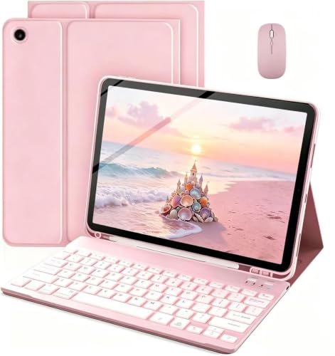 Folio Keyboard Case With Pink Dual