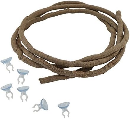 Jungle Vines Flexible Pet Habitat Decor for Lizards, Frogs, Snakes and Other Reptiles