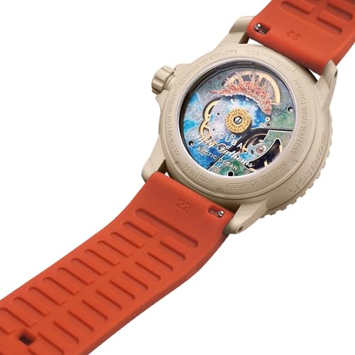 Image of 22 MM Watch Strap Replacement for Blancpain X Swatch with Hex Spanner Quick Release Silicone Watch Band Compatible with Bioceramic SCUBA Fifty Fathoms