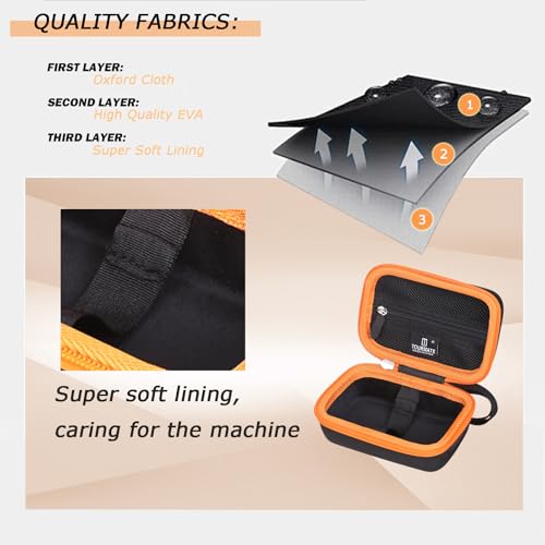 Tourmate Hard Storage Case for D YEDEMC Fiber Optic Cable,OPM-VFL-1/VFL-LI/VFL-2/VFL-3/CFL-4 EVA Box (Only Case)