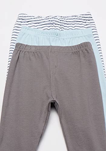 Image of Luvable Friends Baby Cotton Tapered Ankle Pants,