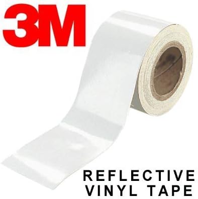 3M Scotchlite White Reflective Tape (1m x 70mm)