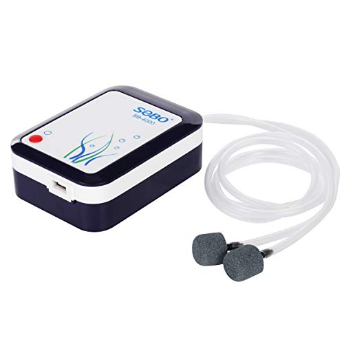 Air Pump Aquarium Outdoor Fishing Portable Fish Tank Air Pump USB Charging Oxygen Aerator Pump Great for Fishing Fish Tank Fish Transportation Freshwater and Marine Aquariums.