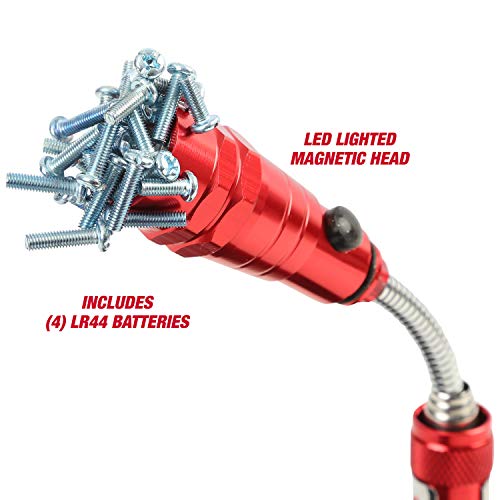 Hyper Tough Magnetic Telescoping Led Flashlight And Pickup Tool #TOP4