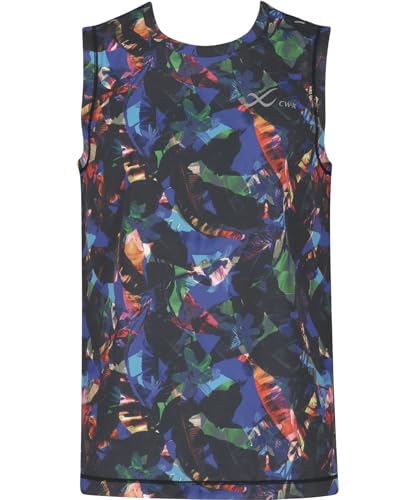 CW-X(�V�[�_�u�����[�G�b�N�X/���R�[��) �g�b�v�X �yMEN�z �y���y�����j���O�V���c�z �m�[�X���[�u �^���N�g�b�v �t�l�b�N �z��������(�{��) DLO150 GB S