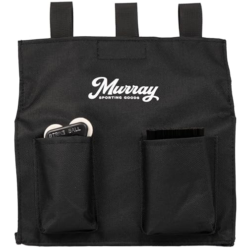 Murray Sporting Goods Baseball/Softball Umpire Accessory Kit - Umpire Bag, Home Plate Brush...