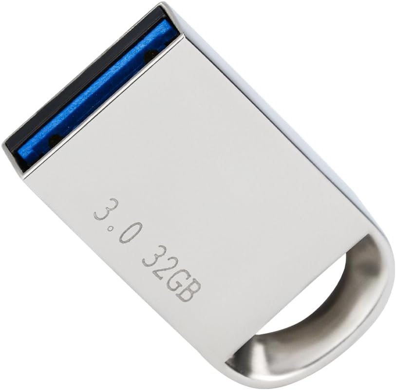 32GB USB3.0 Stick,USB Memory Stick Flash Drive,Portable Thumb Drive with Keyhole,Memoria USB,Jump Drive,Suitable for Laptops/Computers