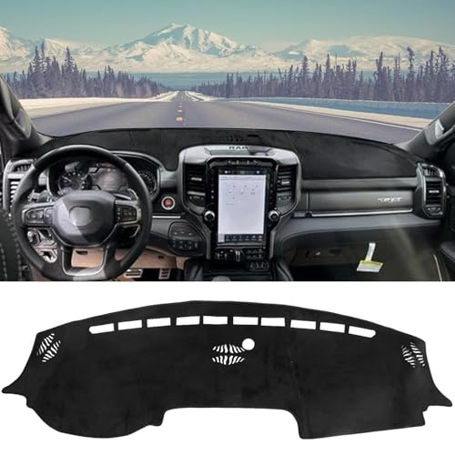 DWKJMYCP Flannel Dash Cover for Dodge Ram 2019-2025