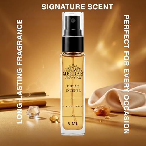 Image of Teriaq Intense Style Fragrance (8ML) | Long Lasting EDP Spray | Rich Oriental Arabian Fragrance | Pocket Travel Perfume | Perfume for man and women