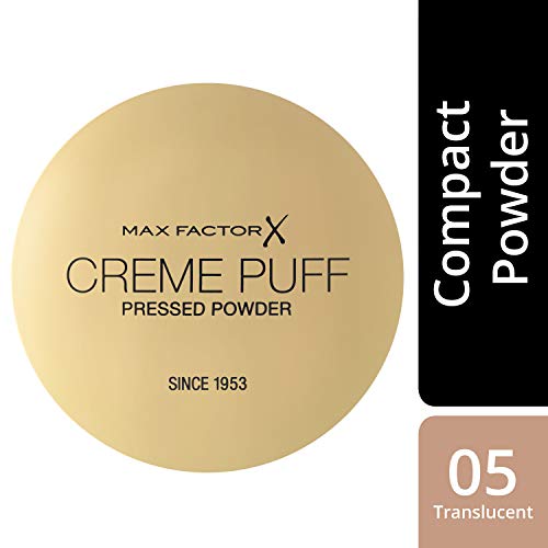 Max Factor Cream Puff Pressed Compact Powder, 21 g, 05 Translucent - Image 4