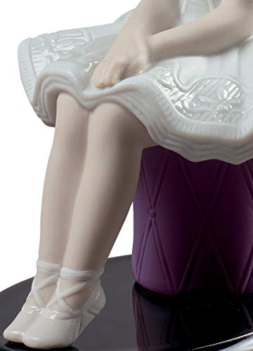 LLADRÓ Figura Niña Mi Primera Clase De Ballet. Porcelain Ballerina Figure. - Image 4