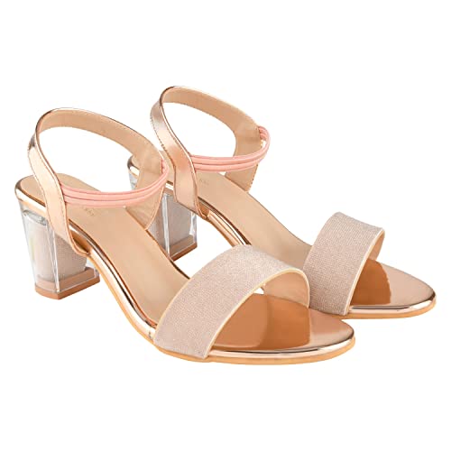 Image of Shoetopia Women's Flat Sandal, 3, Gold