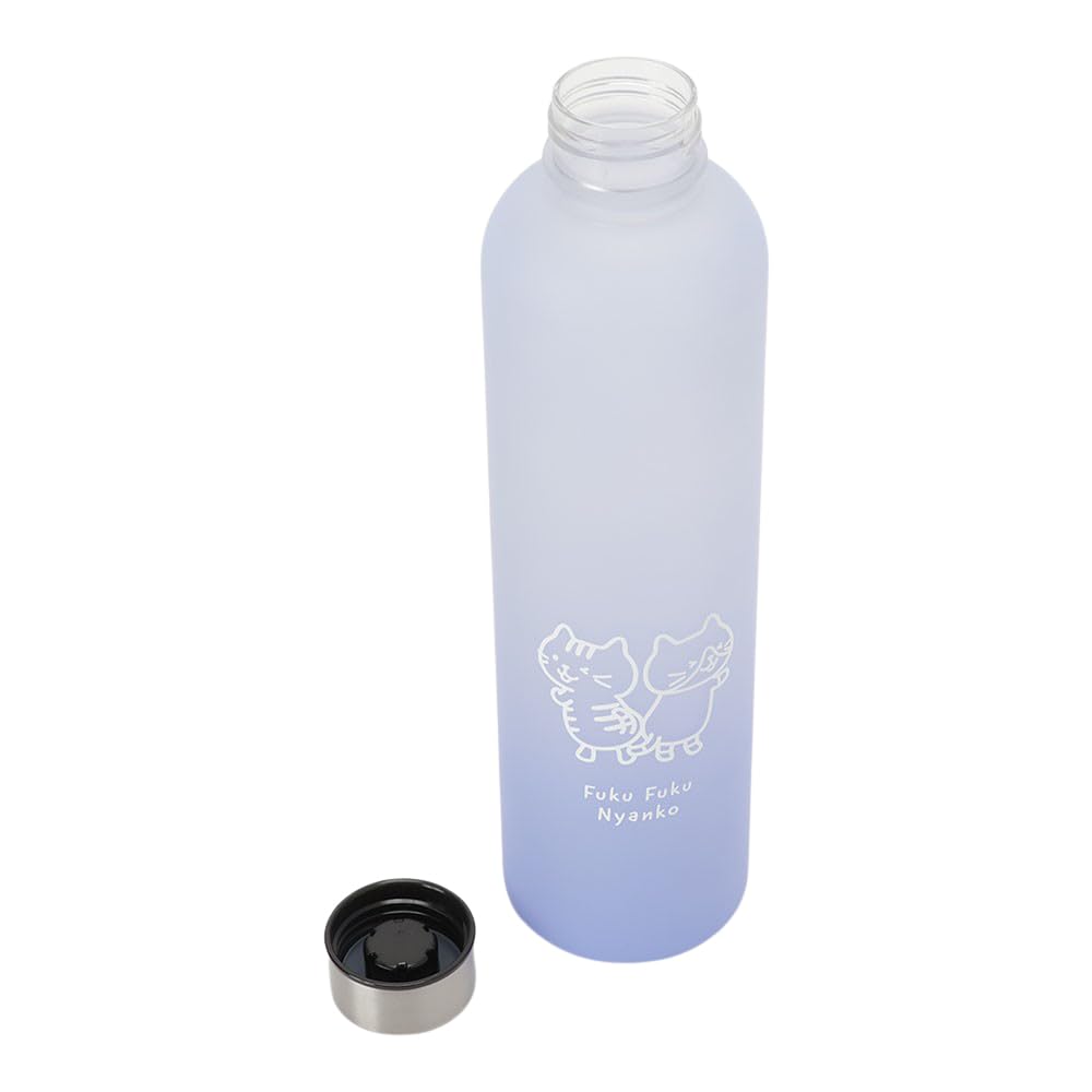 Amazon.co.jp: ふくふくにゃんこ ウォーターボトル（1000ml) 水筒