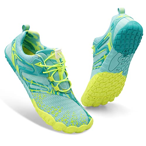 Image of XIHALOOK Athletic Hiking Water Shoes Womens Mens Quick Dry Barefoot for Beach Walking Kayaking Surfing Training