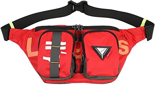 Sac banane de sport FIREFIRST x Radio Eva Evangelion ajustable noir