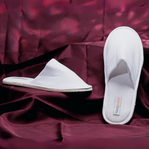 Image of Travelkhushi Soft Comfy Home Slippers For Women & Men For Winter Capet flip flops for Bedroom Indoor Carpet house slides Anti skid Slippers for Winter & Summer