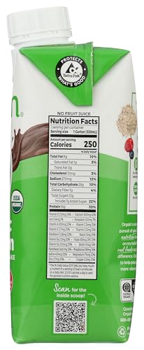 Image of ORGAIN Organic Creamy Chocolate Fudge Drink, 11 FZ