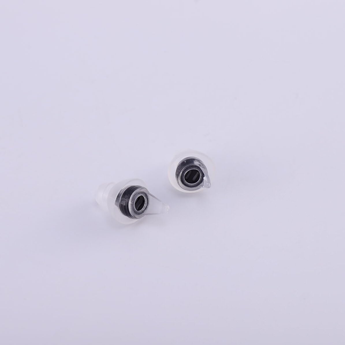 Tapones Oídos de Silicona Reducción de Ruido 23% Negra Set de 1 Filtro y Funda Protectora y Lavables para Dormir y Conciertos