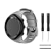 Produktbild TOPsic Suunto Core Armband - Silikon Sportarmband Uhr Band Strap Erstatzband Uhrenarmband für Suunto Core Samrtwatch (Grau)
