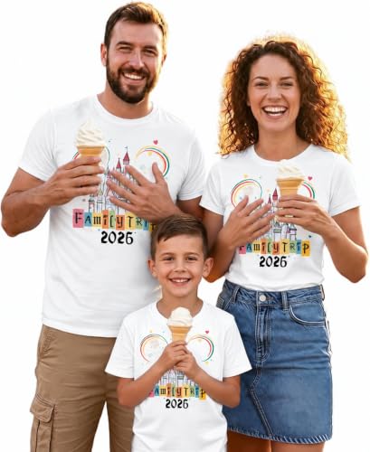 Magical Family Shirts Matching 2026 Vacation...