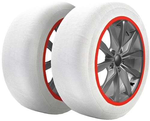 Chaînes neige chaussettes textile PREMIUM MUSHER Taille 10 Made in France (la paire)