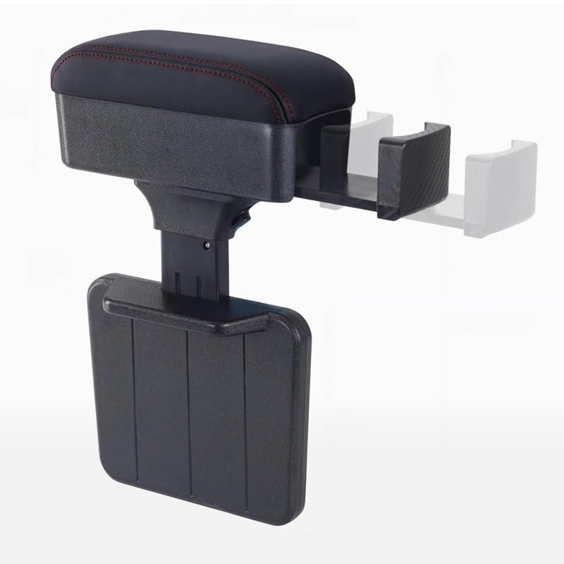 Modelli di auto compatibili: Bracciolo per console centrale per Alfa Romeo MiTo 2008-2013, (se si dispone di un veicolo con cambio manuale, controllare l'immagine prima di decidere se acquistare questo articolo). È sufficiente inserire il contenitore nel sedile e nella console per una facile installazione. (Nota di montaggio sul veicolo: mantenere uno spazio di installazione di circa 2,5-3,8 cm; spazi maggiori possono causare instabilità.)