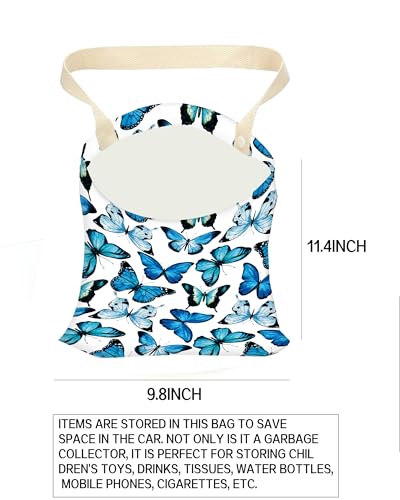 Image of Hanging Car Trash Can and Bag for Accessories