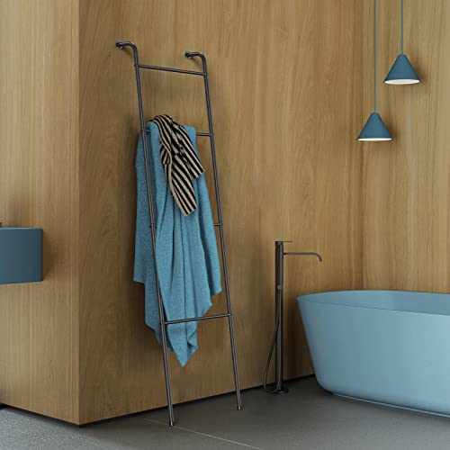 Ousheng TOWEL RACK Holder For Bathroom, Wall Leaning Metal Drying Quilt Stand thumb #5