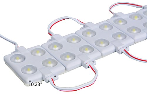Speller 12V 40 LEDs luz interior para van blanca impermeable miniatura 3