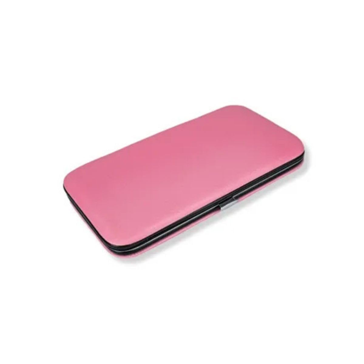 Kit Manicure 7 Peças com Estojo, Tesoura, Cortador de Unhas, Alicate, Lixa, Pinça,