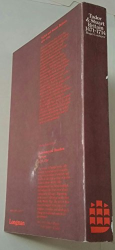 Tudor and Stuart Britain 1471-1714 0582314658 Book Cover