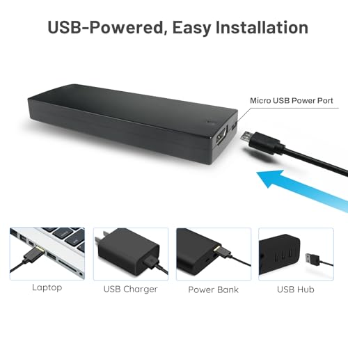 Codificador de itinerancia WiFi DDMALL HEC-20 con transmisor HDMI inalámbrico 4K 6