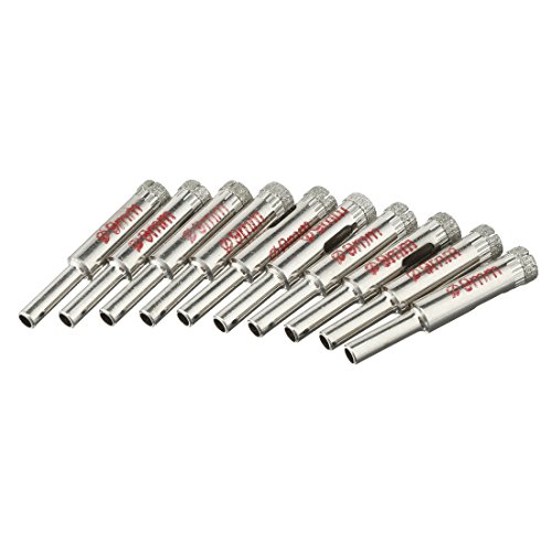 Broca de Sierra de Agujero Diamante 9mm 10PCS miniatura 1
