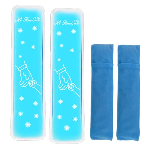 Image of Postpartum Ice Pack, Hot and Cold Pads for After Delivery Essentials, Gel Cooling Pad, Fast Pain Relief Convenient for Perineal Recovery Helps Reduce Swelling (Blue, Hand Pattern)