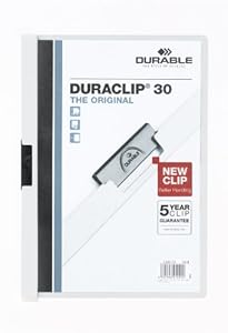 Durable Duraclip Klemm-Mappe A4, 5 Stück