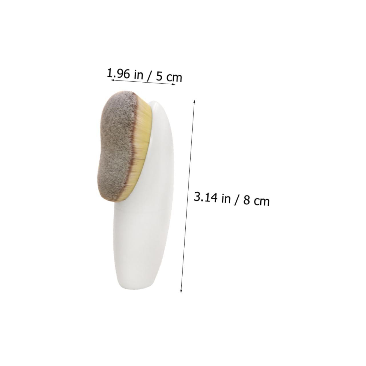 DOITOOL 8stücke Multifunktionale Make-up Pinsel Puder Und Foundationpinsel Für Gesichtsmakeup-anwendung Und Konturiertes Make-up Für Concealer Blush Und Mehr