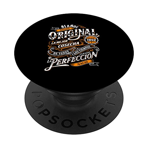 81 Años Siendo Original 81 Cumpleaños 2023 Nacidos En 1942 PopSockets PopGrip Intercambiable