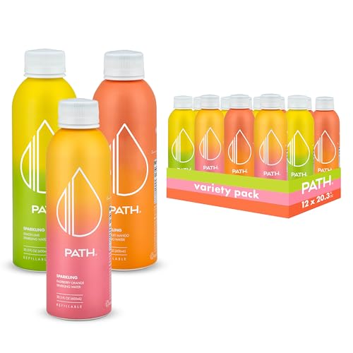 PATHWATER Variety Pack Flavored Sparkling Water (12 cans)