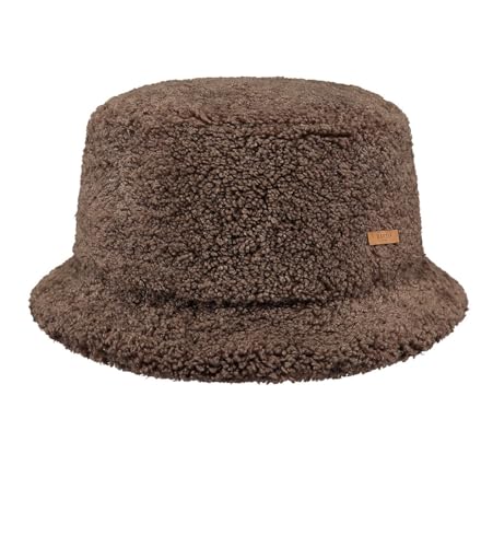 Chapeau seau Barts W Teddybuck marron, bob aspect peluche taille unique femme