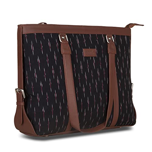 ZOUK Vegan Leather Women's Office Bag for 15.6 inch Laptop, MacBook - Image 6